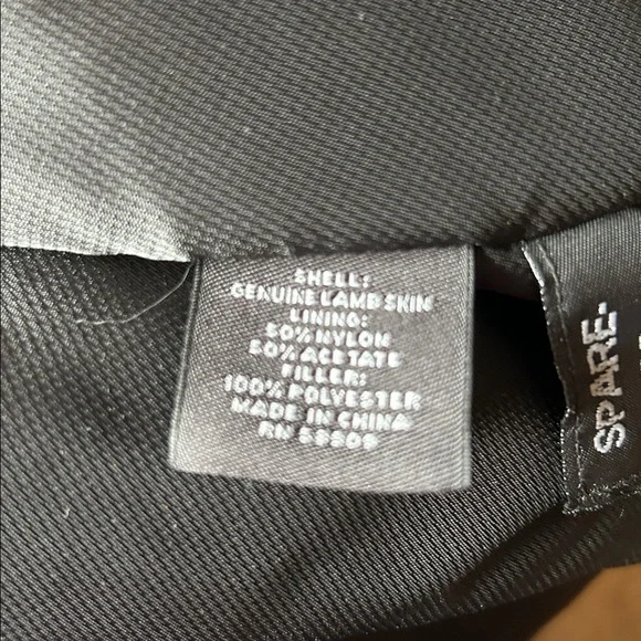 Roundtree & Yorke Black Leather Jacket - Picture 6 of 6